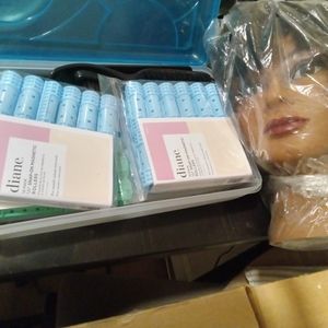 Head with wet set kit